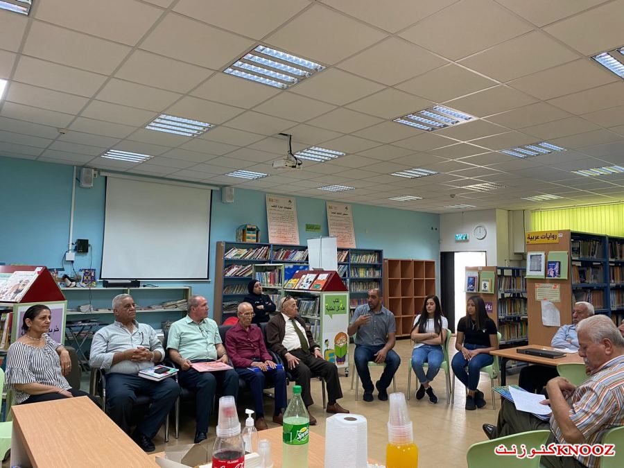 طلّاب مدارس طوبا الزّنغريّة يلتقون وفدًا من الادباء